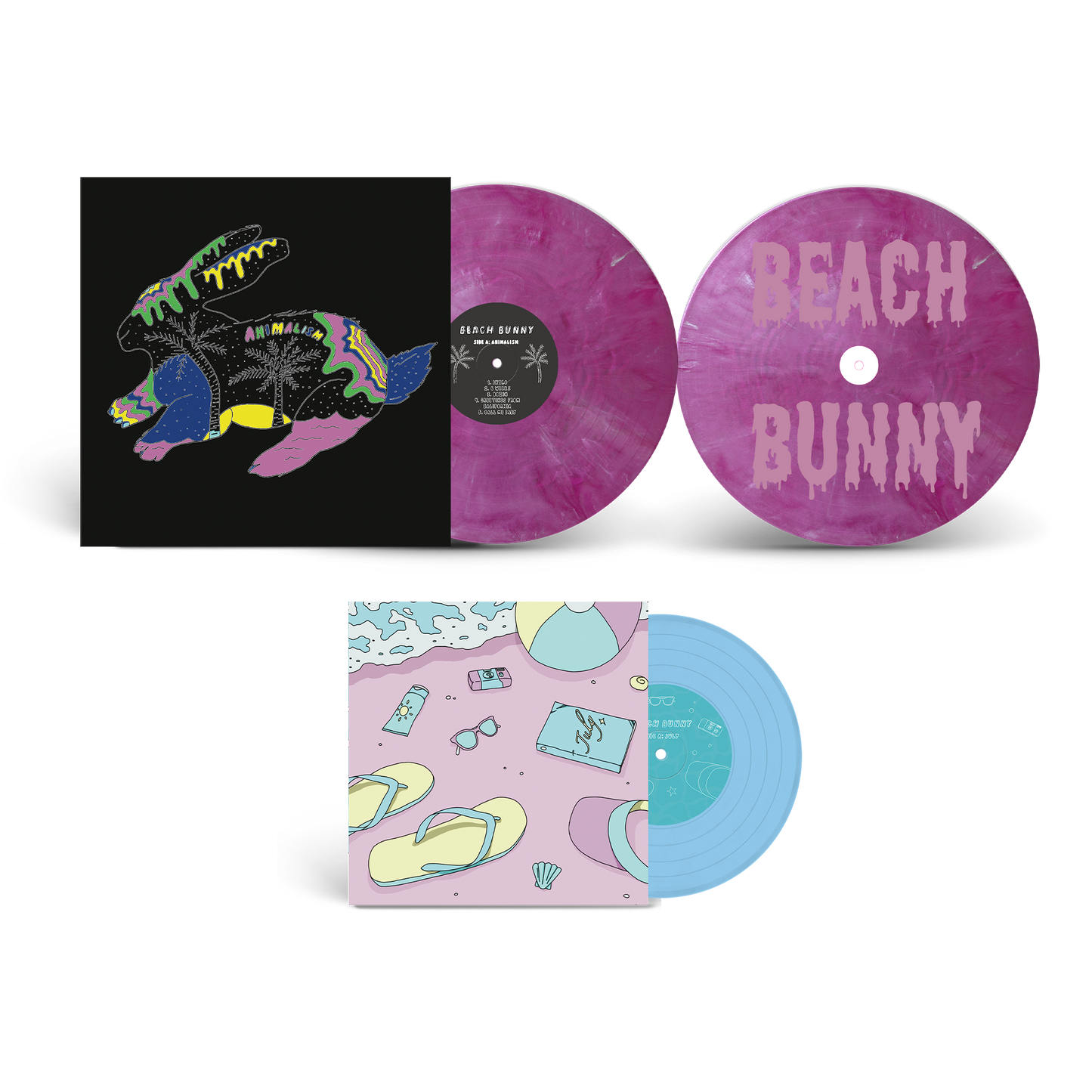 The Early Days - Animalism, Pool Party and Crybaby 2xLP + July 7" Vinyl
