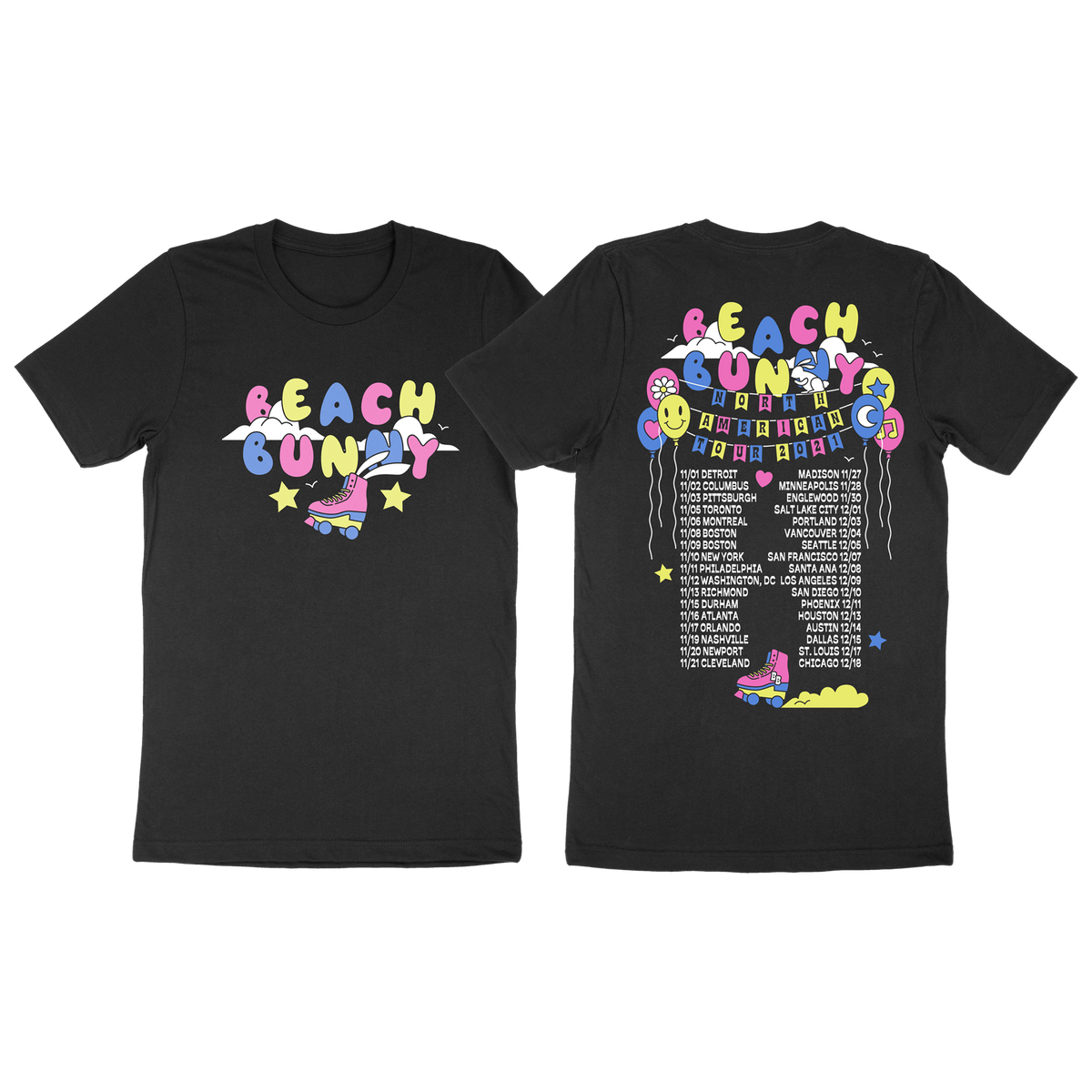 2021 Tour Tee – Beach Bunny