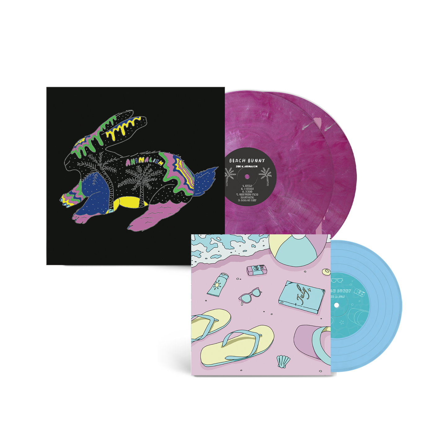 The Early Days - Animalism, Pool Party and Crybaby 2xLP + July 7" Vinyl